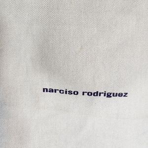narciso rodriguez Grey / Silver Draw String Dust Bag